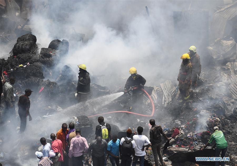 Kenya's largest open air market razed down amid losses for traders