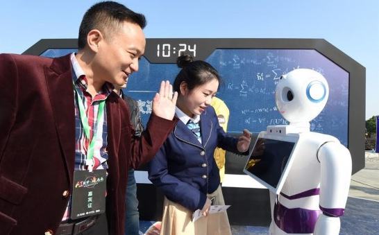 Intelligent voice robot at Global Developer Festival