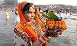 Hindus celebrate Chhath Puja across India