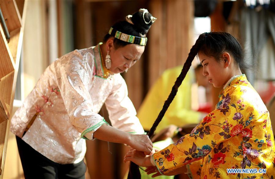 People of Miao ethnic group celebrate 