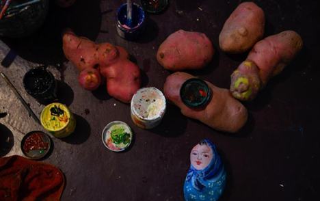 Yunnan farmer’s ‘potato paintings’ go viral