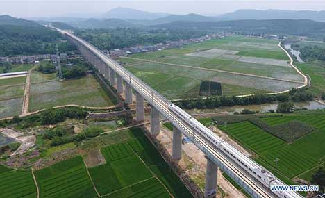 Xi'an-Chengdu high-speed rail to be put into operation