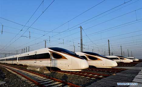 New train diagram to be put into operation in China