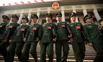 China's armed police to keep its function unchanged: spokesman