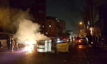 8 protesters, policeman killed in Iran's ongoing unrest