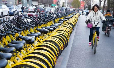 Chinese bicycle store