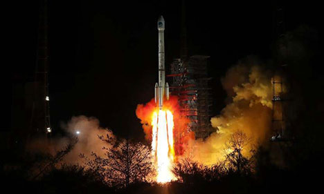 China sends twin BeiDou navigation satellites into space