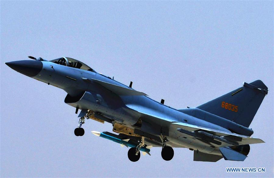 China S Fighter Jet J 10c Begins Combat Duty People S Daily Online