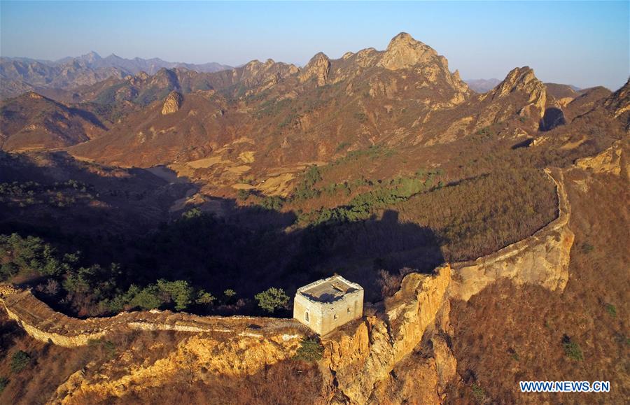 Scenery of ancient Great Wall in NE China's Liaoning