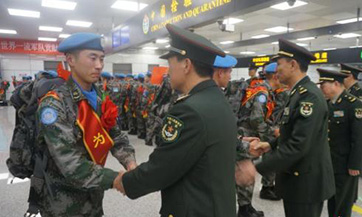 China to send peacekeeping police to South Sudan, Cyprus