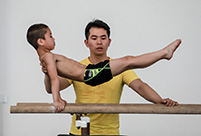 Impoverished county in China nurtures gymnastic dreams
