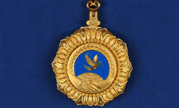 China to award PRC Friendship Medal for first time