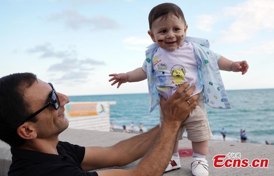 Young, cute fans in World Cup