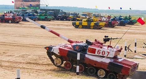 Chinese team stands out in tank contest of 2018 International Army Games