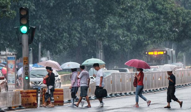 Scorching weather in north China ends