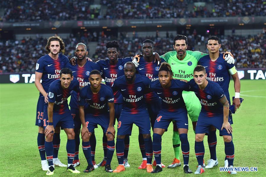 PSG wins French Trophy of Champions football match  People's Daily Online