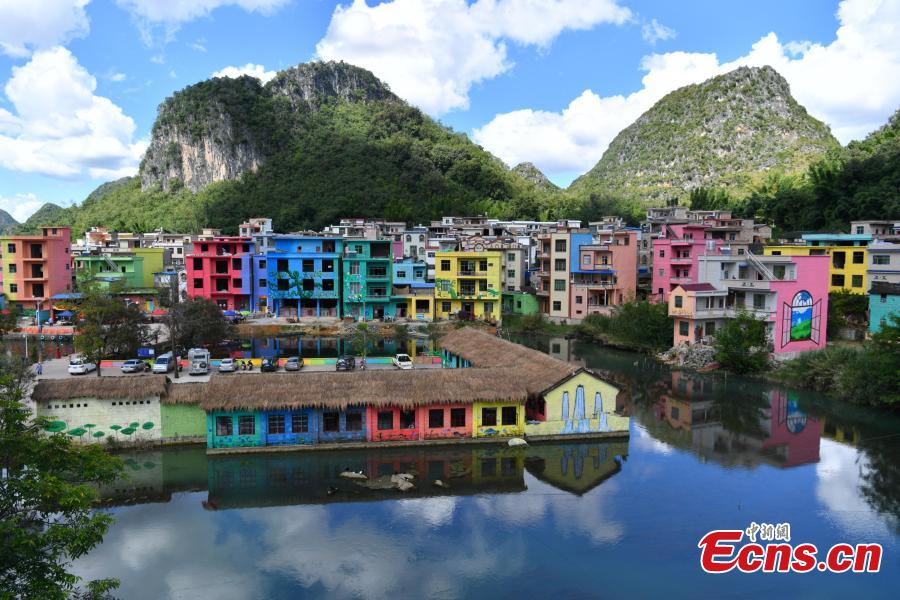 Colorful buildings expected to boost rural tourism