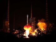 China launches twin BeiDou-3 satellites