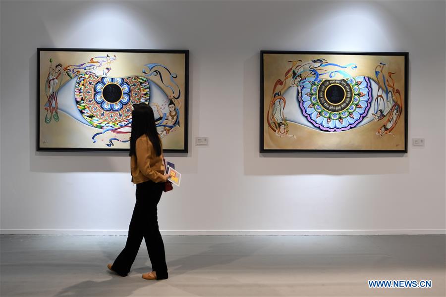Exhibition of 3rd Silk Road Int'l Cultural Expo held in Dunhuang
