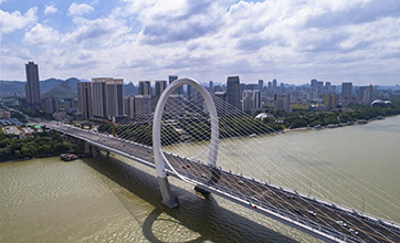Baisha Bridge put into use in Liuzhou, S China