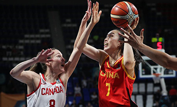 China beats Canada in class 5-8 match at FIBA Women's Basketball World Cup