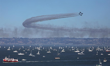 In pics: air show of Fleet Week activities in San Francisco