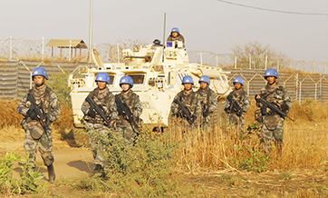 Nation's peacekeepers empower Africa