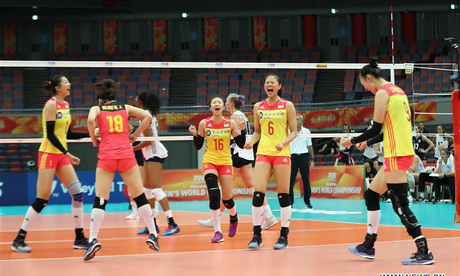 China sweep United States at Volleyball World Championships