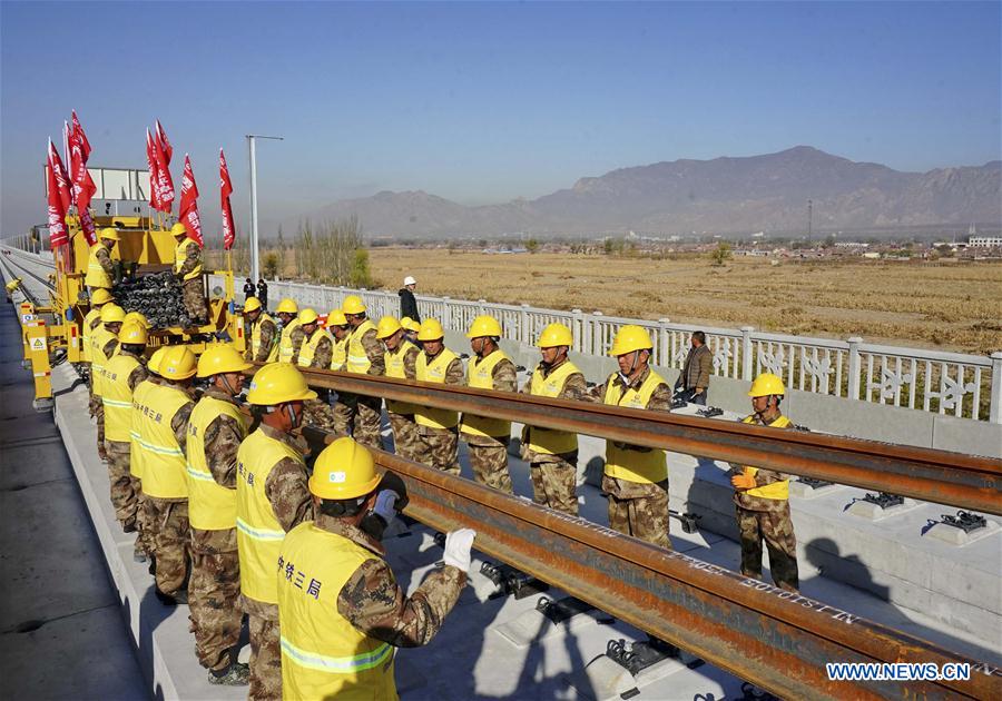 Beijing-Zhangjiakou high-speed railway to be completed in 2019