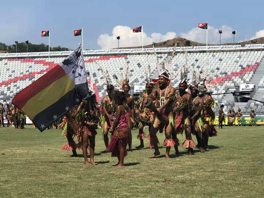 Tribal cultural show demonstrates PNG culture to the world