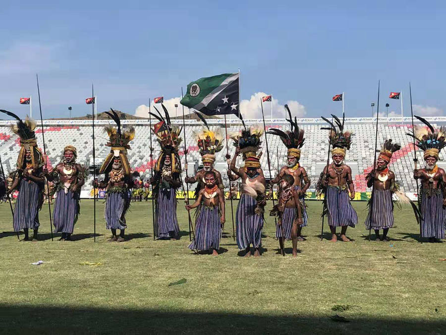 Tribal cultural show demonstrates PNG culture to the world