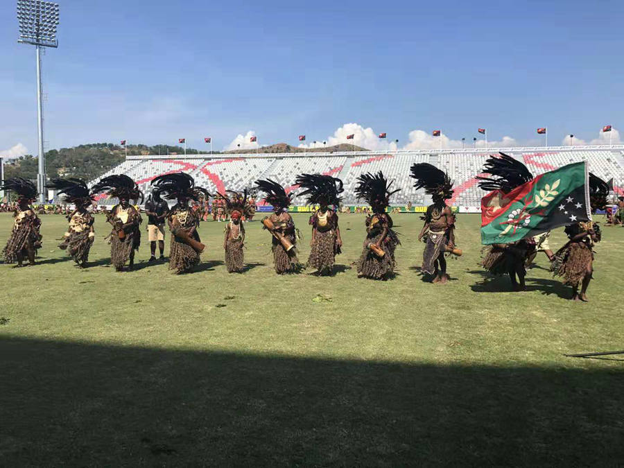 Tribal cultural show demonstrates PNG culture to the world