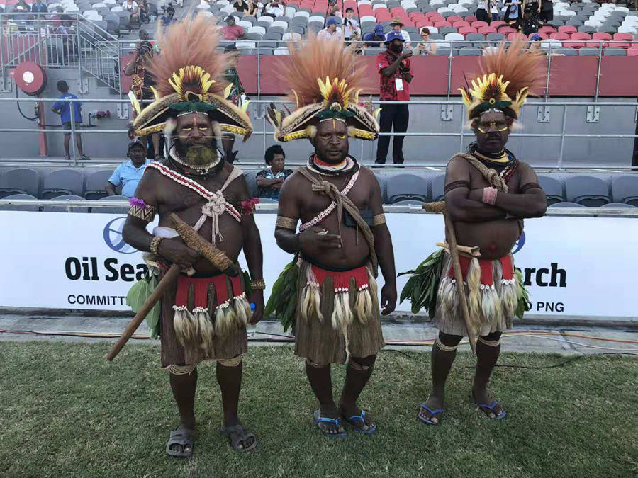 Tribal cultural show demonstrates PNG culture to the world