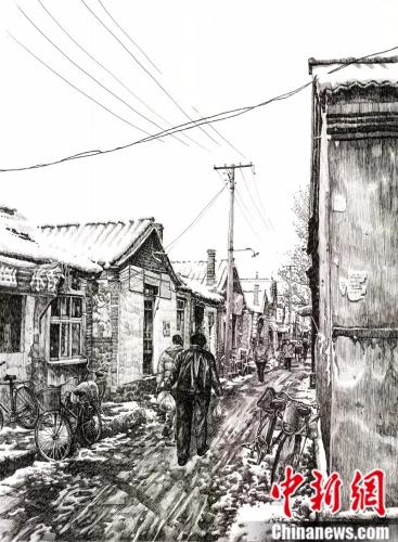 Pen artist illustrates 600-year-old residential area before demolition