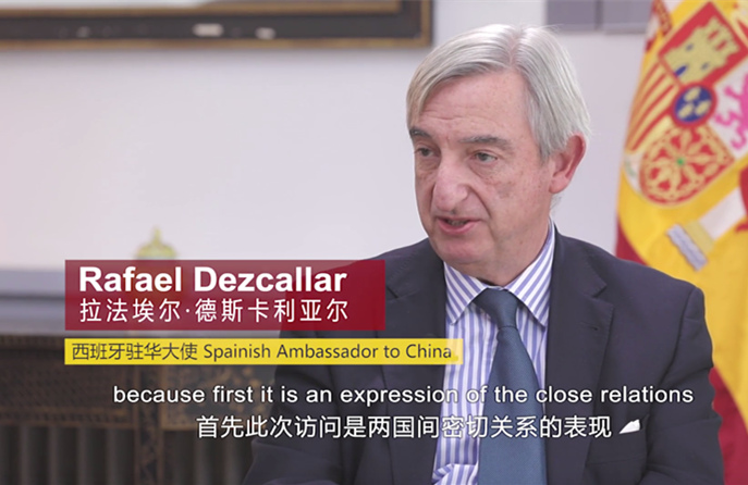 President Xi's visit is an expression of the close relations we have: Spanish Ambassador to China 