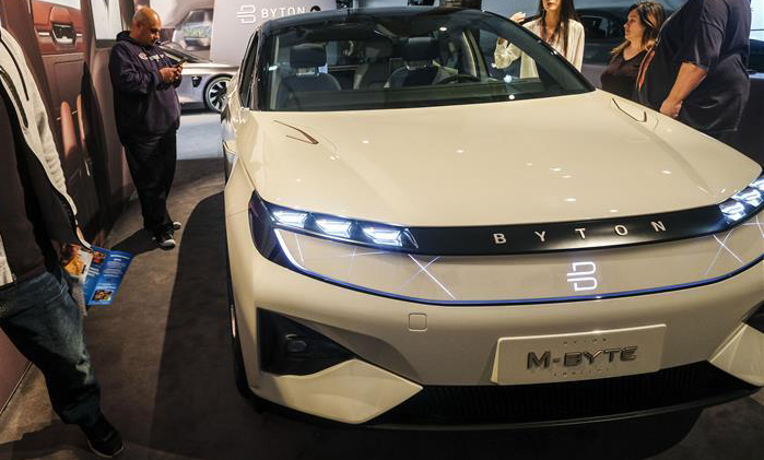 Chinese automaker Byton brings concept electric SUV to LA Auto Show