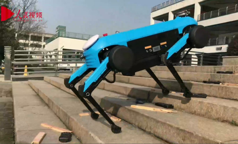 Video: China releases new four-legged robot, capable of running, climbing stairs