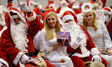 Germany suffers severe Santa shortage as Christmas draws near