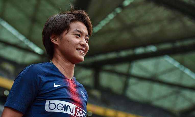 Chinese women's footballer Wang scores in PSG's 7-1 rout of Metz