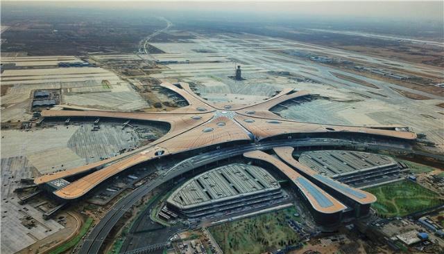 Construction of Beijing’s new airport moves closer to completion