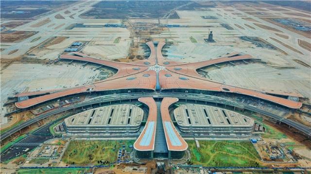 Construction of Beijing’s new airport moves closer to completion