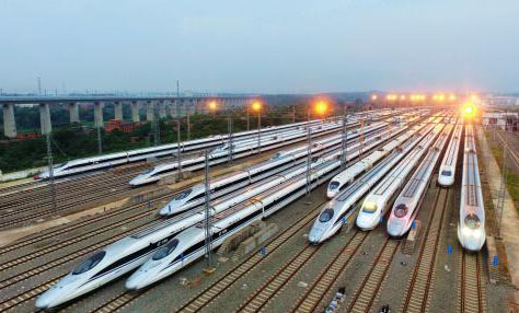 Chinese railways see more New Year holiday trips