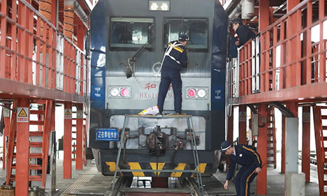 Locomotives under examination ahead of Chunyun