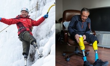Chinese double amputee climber Xia nominated for Laureus Sporting Moment of Year