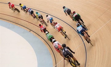 Highlights of Women Elite Point Race Final of 39th Asian Track Championships