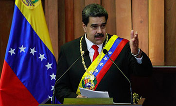 Maduro sworn in for new presidential term in Venezuela