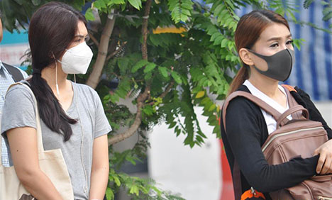 Fine particle matter in air reaches hazardous levels in Bangkok