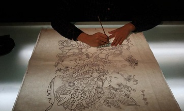 Yangliuqing woodblock printing thrives for nearly 400 years 