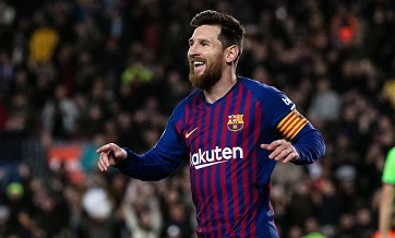 Spanish King's Cup eighth final: FC Barcelona vs. Lavente