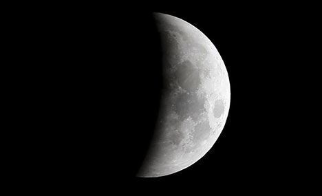 In pics: Lunar eclipse around world